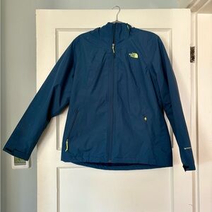 The North Face Women's Navy Triclimate  with Yellow Accents